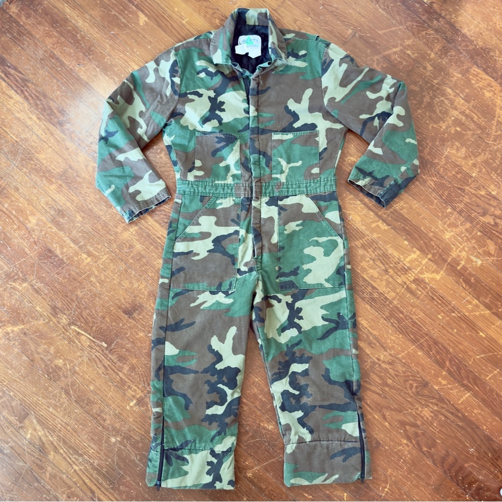Vintage Liberty Camouflage Coveralls
